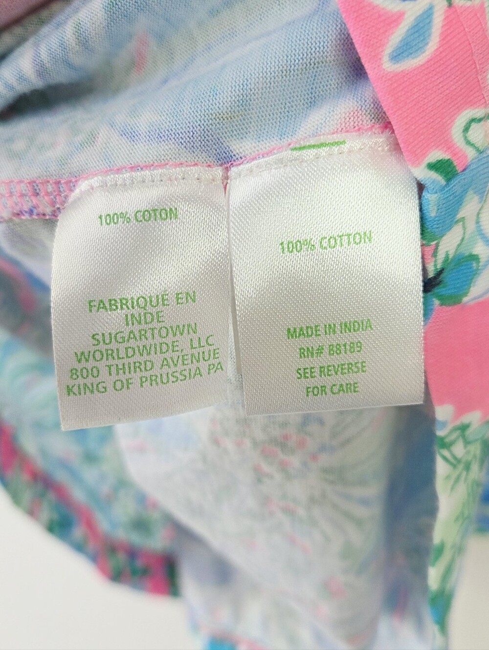 Lilly Pulitzer Geanna Short Sleeve Dress Size Small Soleil Pink Good Hare Day - Picture 4 of 5